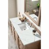 James Martin Vanities Bristol 60in Single Vanity, Whitewashed Walnut w/ 3 CM Ethereal Noctis Quartz Top 157-V60S-WW-3ENC